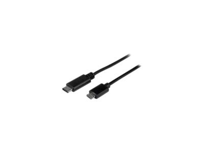 StarTech USB2CUB1M USB C to Micro USB Cable - 3 ft. / 1m - USB 2.0 Cable - Micro