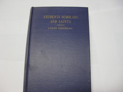 1928 JPS Students Scholars and Saints Louis Ginzberg