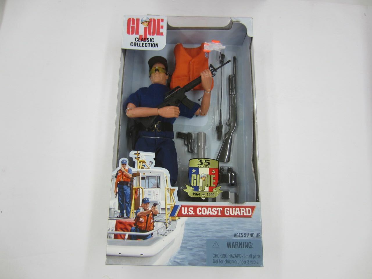 1998 Hasbro G.I. Joe Classic US. COAST GUARD Brown Hair 12