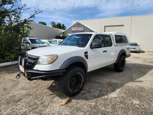 2011 Ford Ranger PK XL White 5 Speed Manual 4x4 Extracab Noosaville Noosa Area Preview
