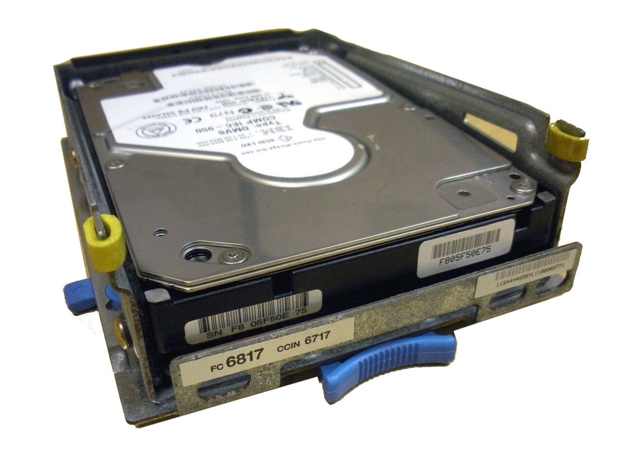 【美品】No real time info available IBM 6817-9406 6817 8.5GB 10K SCSI Hard Drive AS/400 DASD | eBay