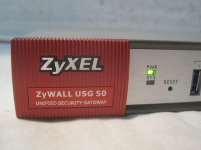 ZyXEL ZyWALL USG 50 Unified Security Gateway with power adapter    FS