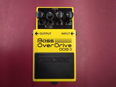 BOSS ODB-3 Bass Over Drive Bass Guitar Effect Pedal - Excellent from Japan Used