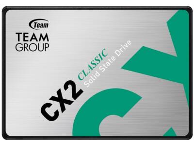 Team Group 512GB CX2 2.5'' SATA III 3D NAND Internal Solid State Drive (SSD) T253