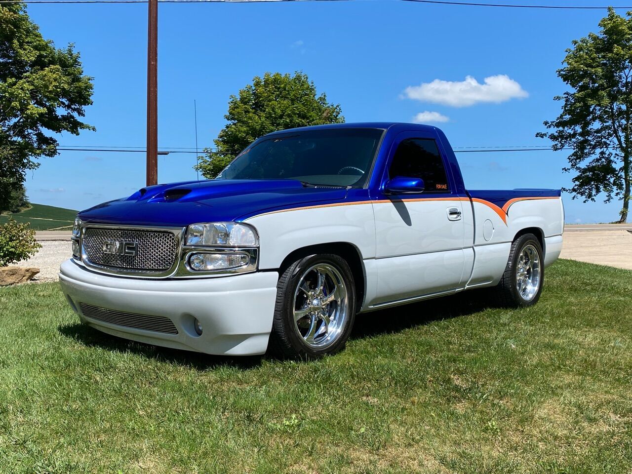 Owner 2004 GMC Sierra 1500 C/10 HOT ROD STREET ROD CLASSIC CAR 148,000 Miles White & B