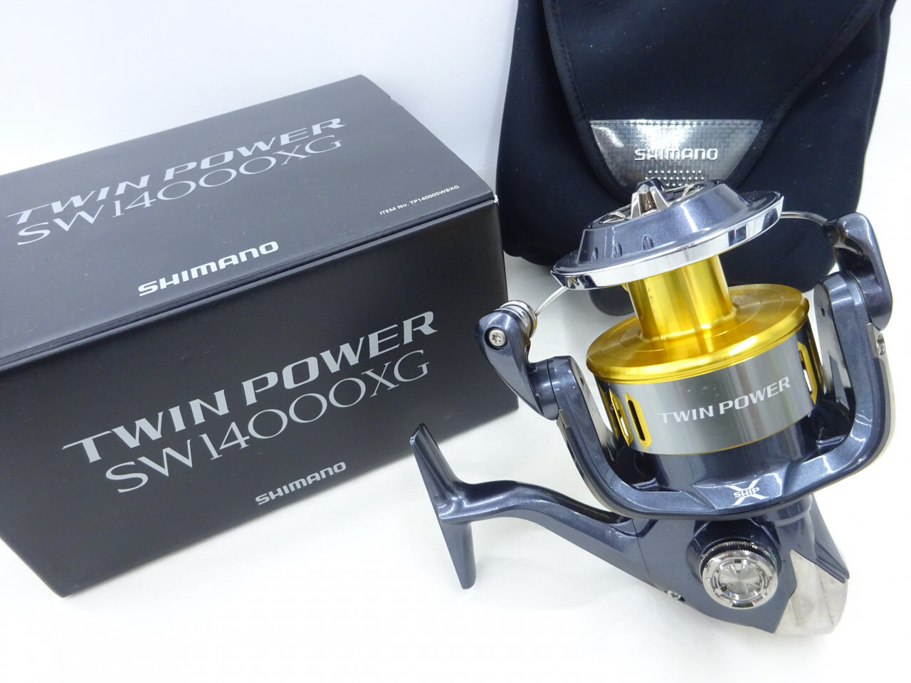 シマノ15ツインパワーSW14000XG 美品 おまけ付 SHIMANO】シマノ『15