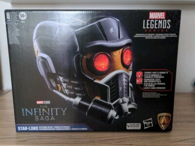 Hasbro Marvel Infinity Saga Series Star-Lord 6in Roleplay Helmet - F6485 NEW