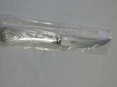 Victorian Beads by Carrs 1 Silver Plated EPNS Steak Knife New