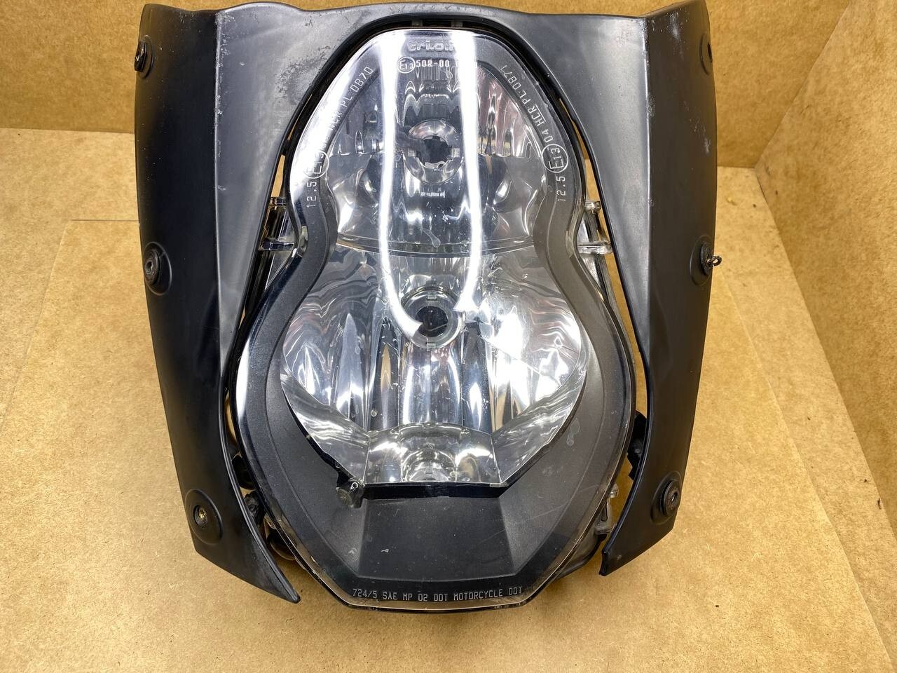KTM 950 990 Adventure Super duke ヘッドライト Advocator - KTM 950/990 Adventure Headlight Upgrade Kit