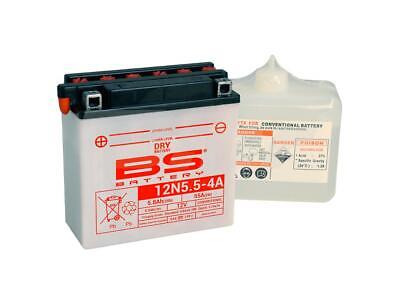 Bs Battery 12N5.5-4A batteria con acido 12V 5,5Ah YAMAHA YZF-R 125 2008-2017