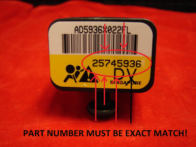 DELPHI 25745936 GM OEM FRONT SENSOR 1998-05 DEVILLE SEVILLE