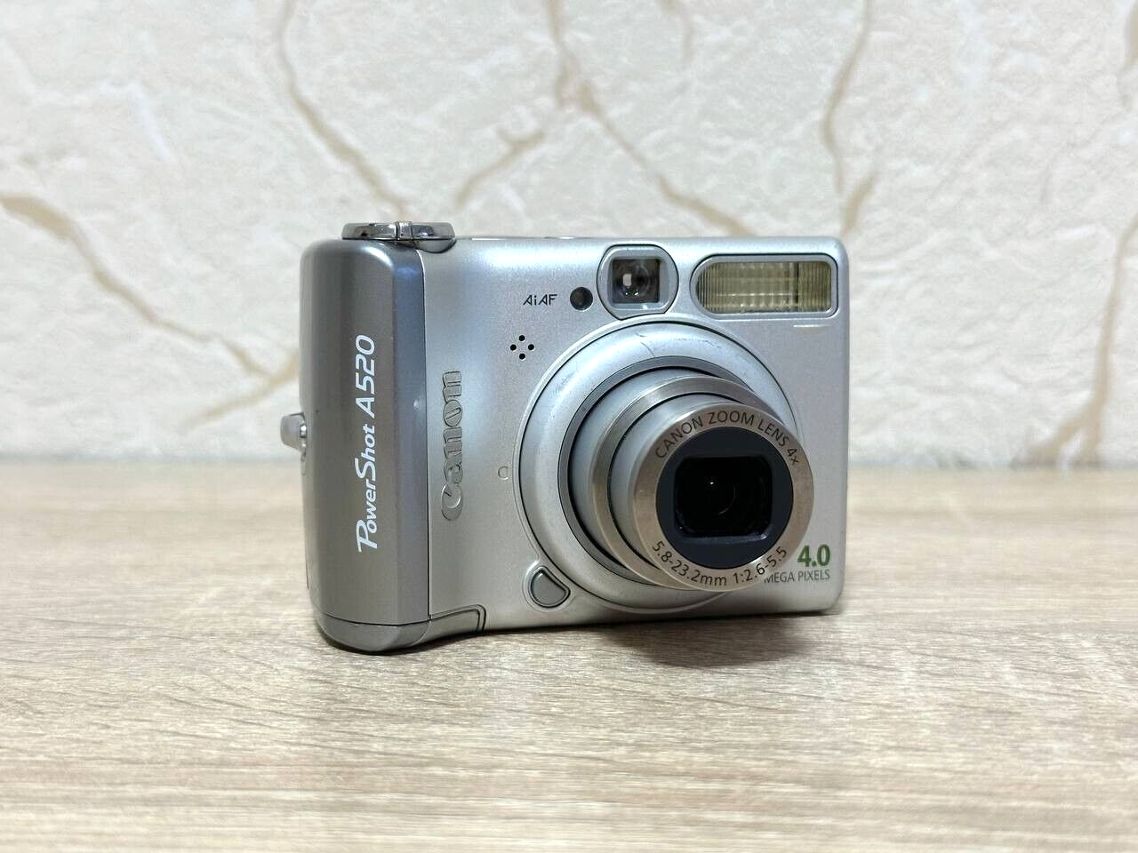 Canon PowerShot A520 Ai AF Digital Camera 4.0 Megapixel For