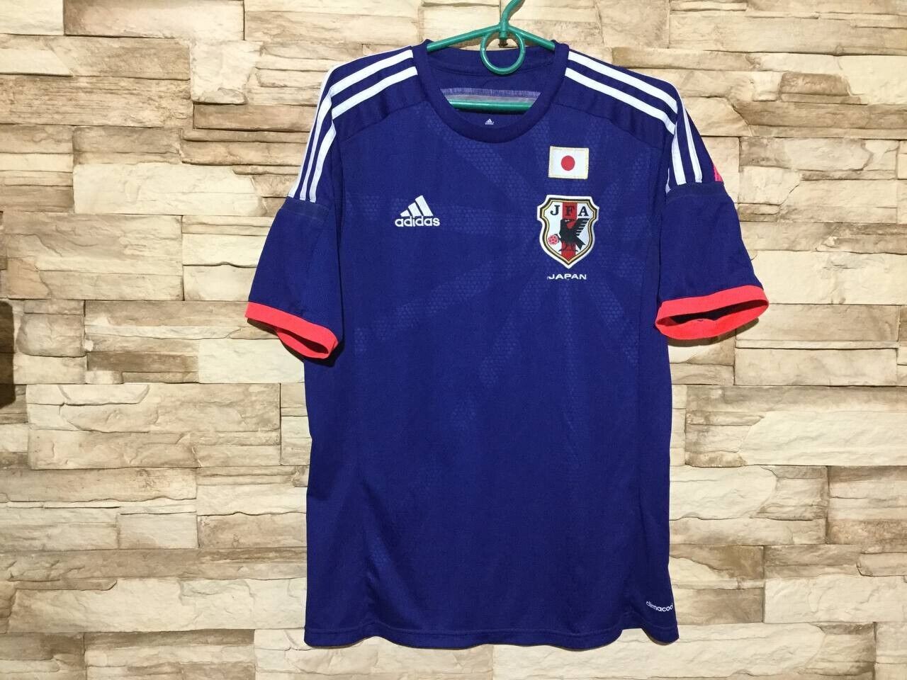 JAPAN 2014 2015 Home Football Shirt Soccer Jersey Adidas JAPAN 2014 2015 Home Football Shirt Soccer Jersey Adidas