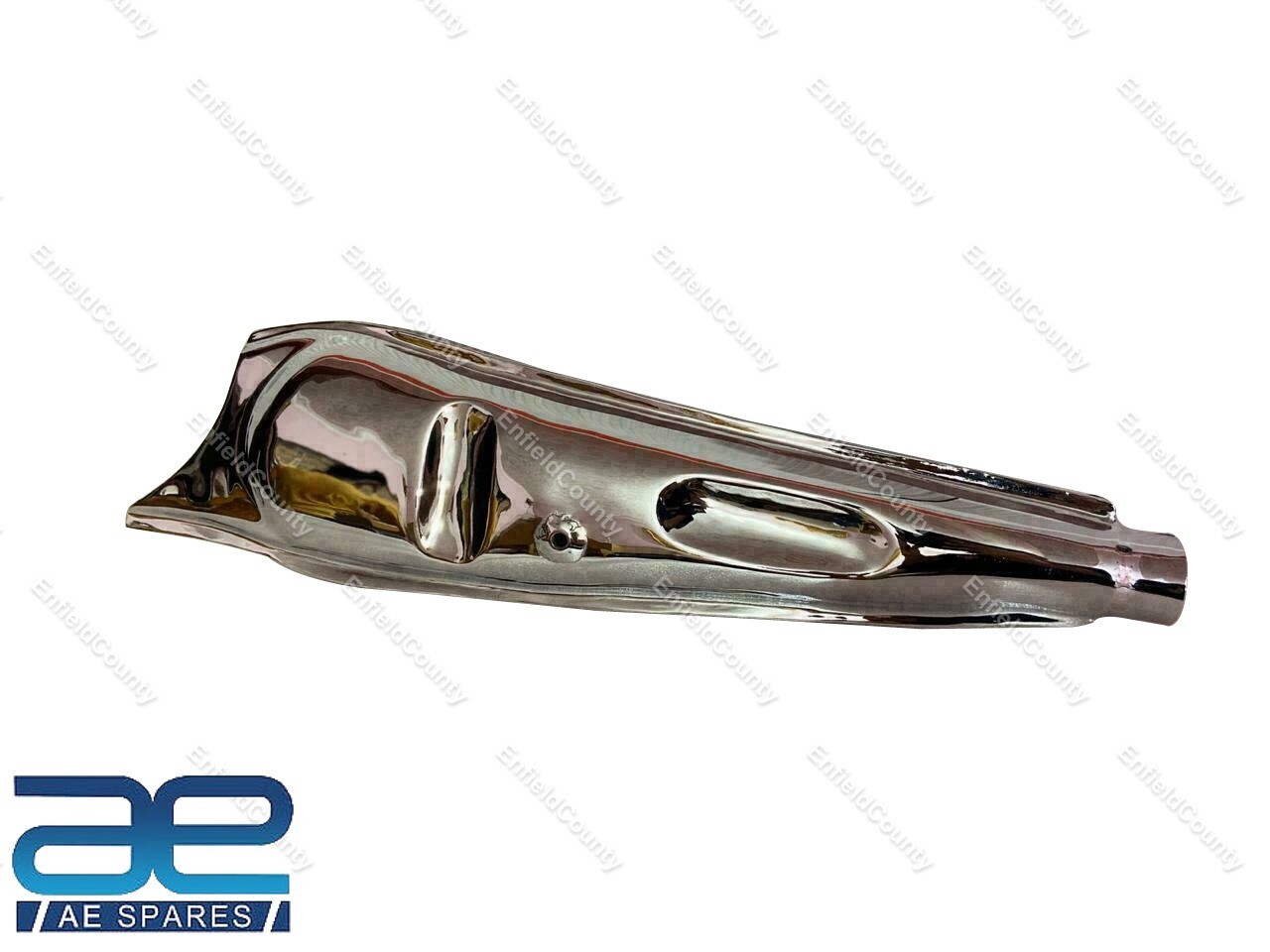 For BSA Bantam D1 125cc Silencer Exhaust Steel 1949 Steel Chrome Plated 