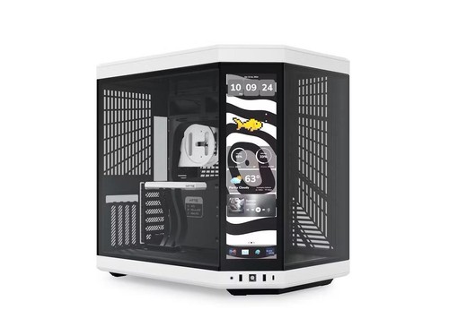 Y70 Touch Infinite Snow White 新品未使用品 Y70 touch infinite - Our New PC Case with LCD Screen - Snow
