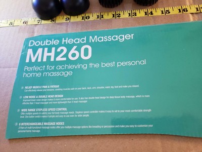 REPLACEMENT HEAD NODES for VOYOR Handheld Neck Back Massager