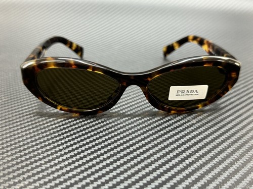 Pre-owned Prada Pr 26zs 14l09z Honey Tortoise Brown Women's 55 Mm Sunglasses