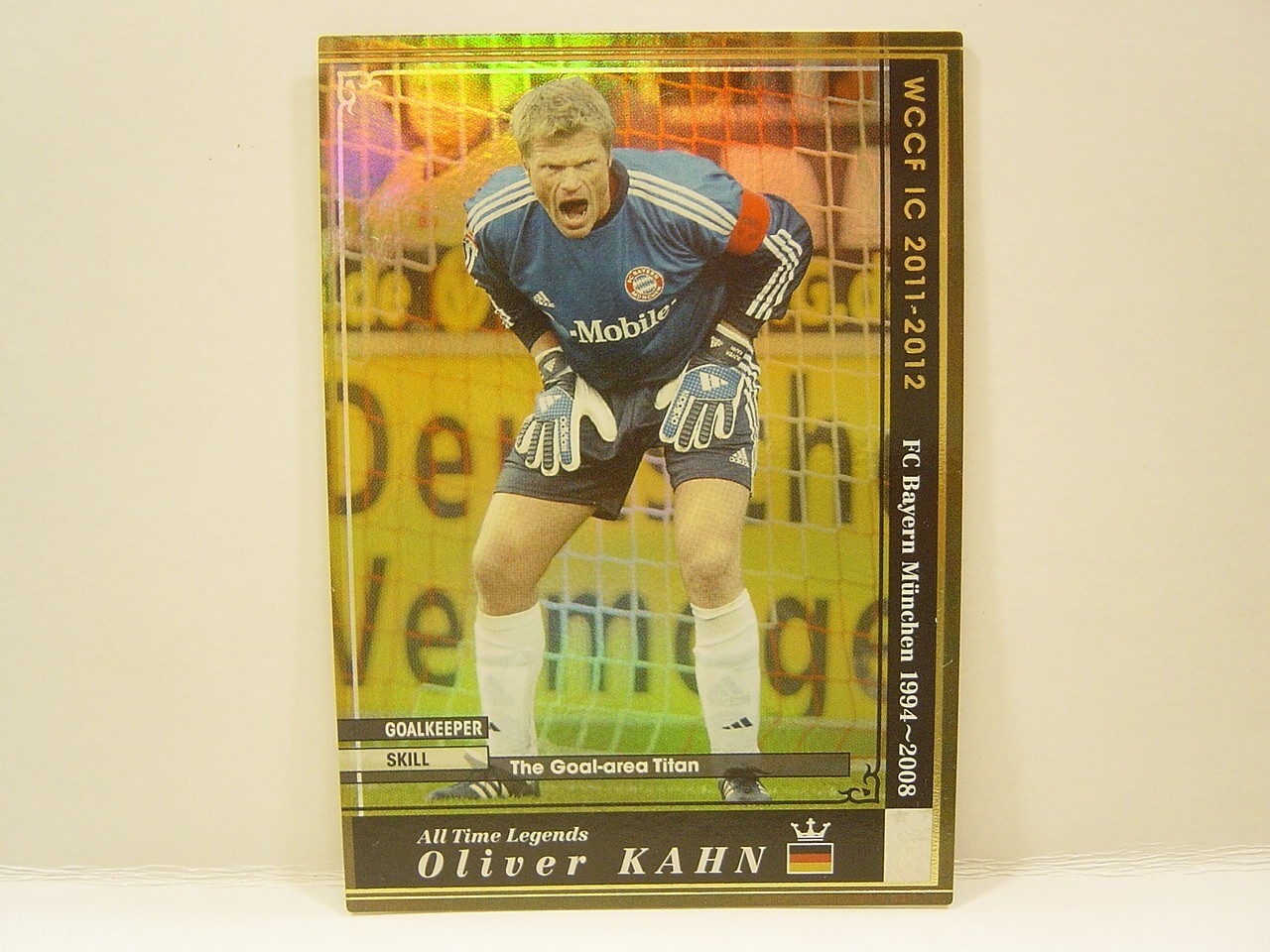 Panini WCCF 2011-12 ATLE Oliver Kahn 1969 Germany No.1 FC