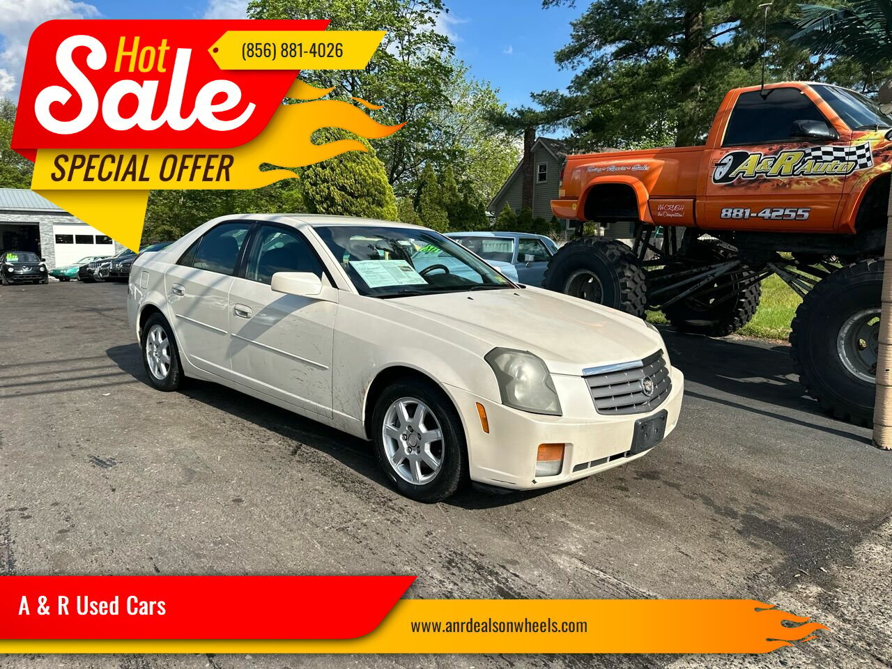 White Cadillac CTS with 187744 Miles available now!