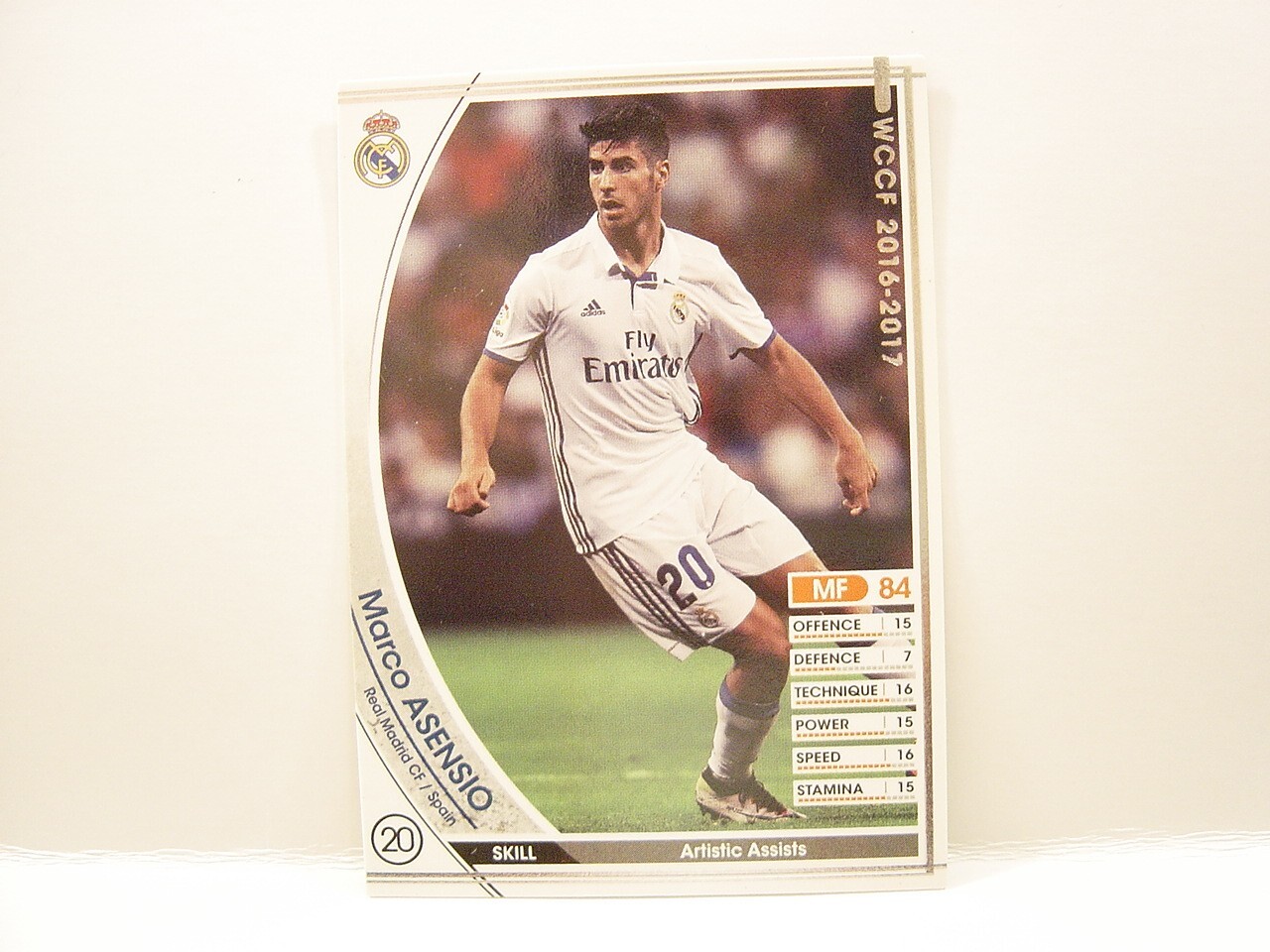 マルコアセンシオ PANINI GOLD STANDARD SOCCER 2019-20 Panini