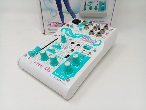 akari551さん専用　YAMAHA AG03 YAMAHA Hatsune Miku AG03-MIKU Webcasting Mixer 3-Channel USB