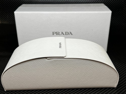 Pre-owned Prada Pr 17ws 19q10d Transparent Peach Brown Women's 49 Mm Sunglasses