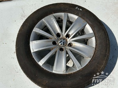 VW Sharan R16 Alloy Wheel With Tire 2014 MPV 4/5dr 7N0601025K (10-23) 2.0 TDI