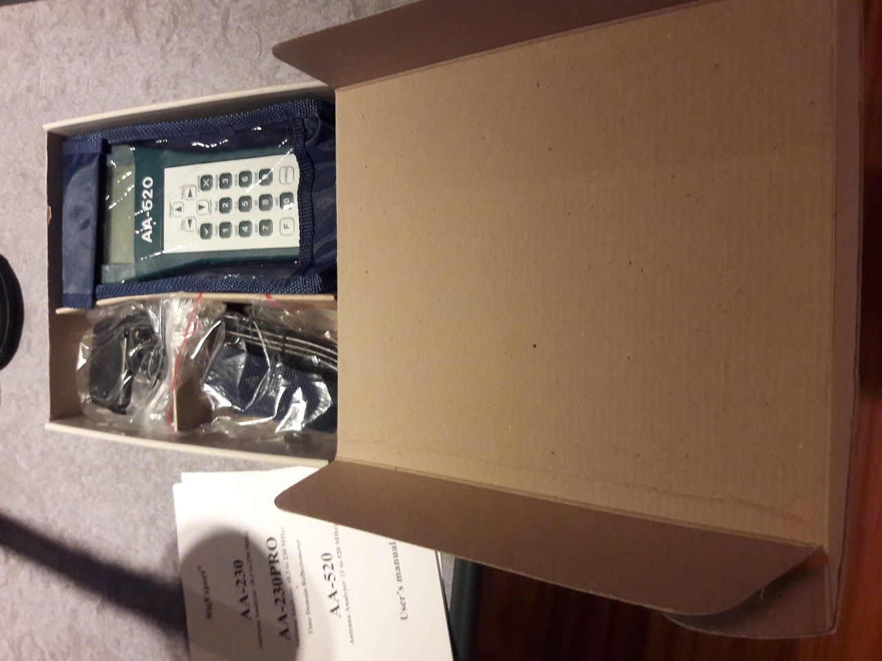 RigExpert AA-520 powerful antenna analyzer 1 to 520 MHz range