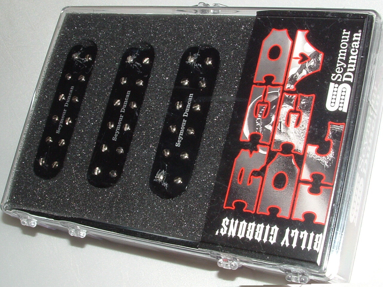 Seymour Duncan Red Devil Pickup Set BLACK Brand New with Seymour Duncan Red Devil Pickup Set BLACK Brand New with