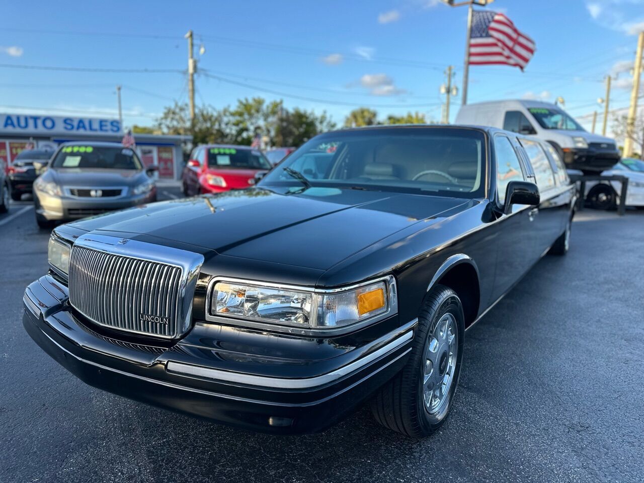 1996 Lincoln Town Car Executive Stretch Limo 126k Florida Miles Clean Carfax