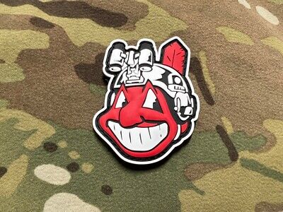 SUPERIOR DEFENSE WILD THING WAHOO INDIAN 3D PVC EXCLUSIVE PATCH GBRS Supdef lbt