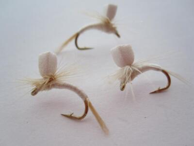 1 DZ D18-2 FOAM POST EMERGER'S (STYLE & SIZES AVAILABLE), DRY FLIES