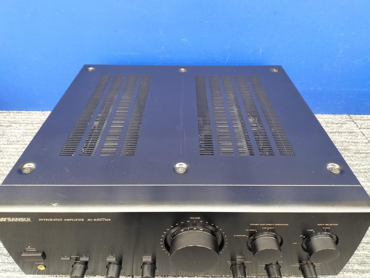 SANSUI AU-ａ607MR SANSUI AU-α607MR Integrated Amplifier With Hyper α-X