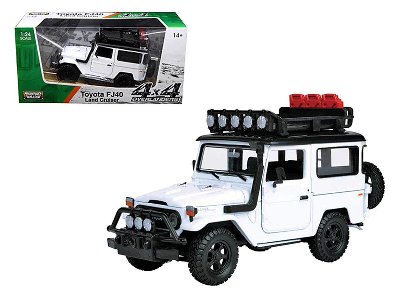ミニカー Toyota FJ40 Land Cruiser 1:24 楽天市場】ミニカー 1/24 モーターマックス☆トヨタ