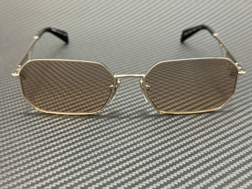Pre-owned Prada Pr A51s 1bc8j1 Silver Brown Gradient Women's 58 Mm Sunglasses