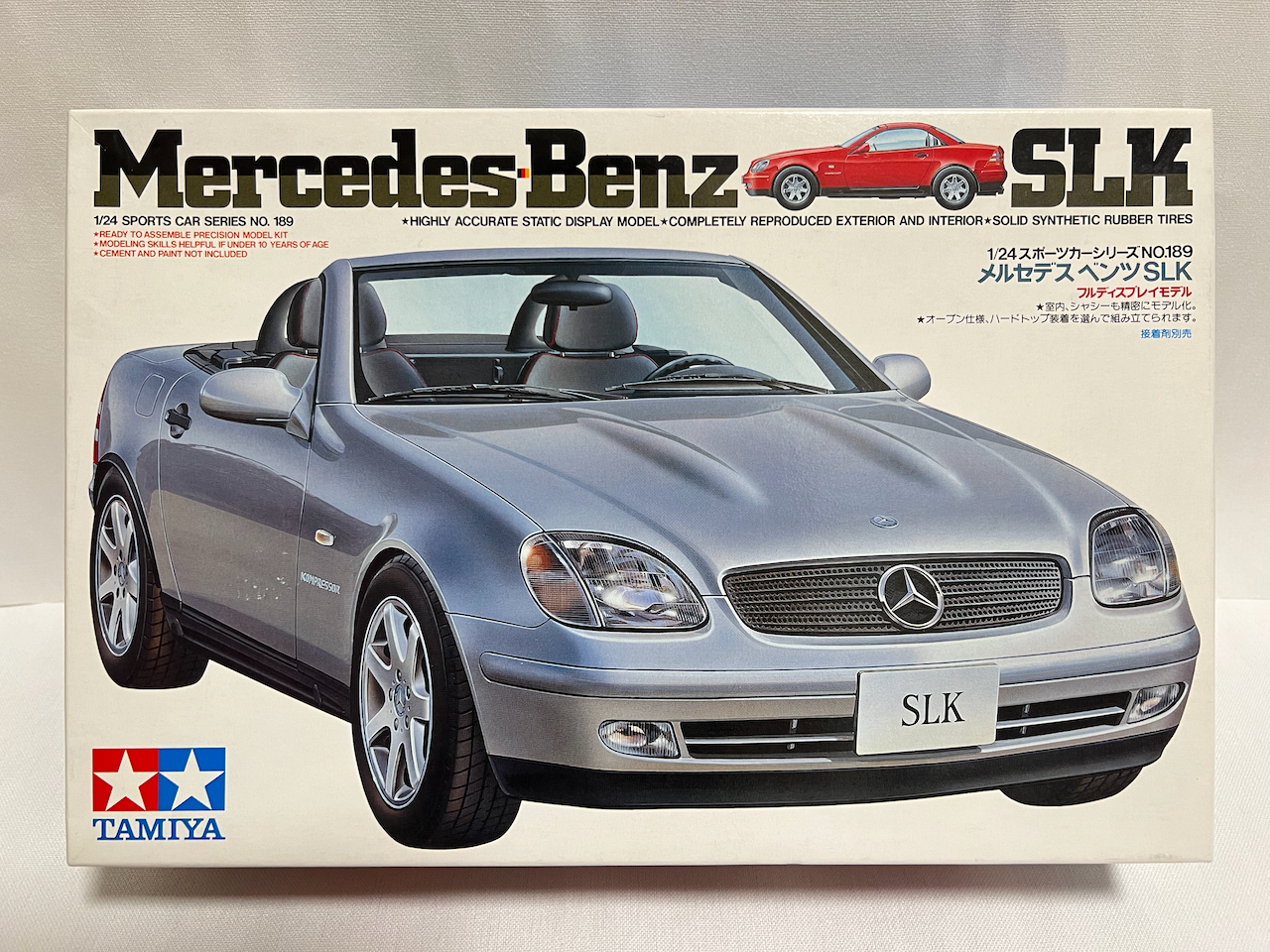 Tamiya 1/24 Mercedes Benz SLK Sports Car Series No.189