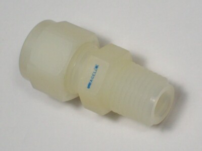 1- Swagelok Nylon Connector,   3/8'' OD Tube x 1/4'' Male NPT,   NY-600-1-4