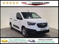 2023 Vauxhall Combo 1.5 TURBO D 2300 PRIME L2 100 BHP LWB Panel Van Diesel Manua