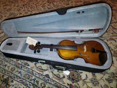 Cermona Violin 3/4, and 1/2 Size  Viola 12'', Brand new with case and bow