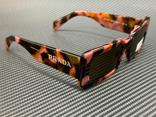 Pre-owned Prada Pr A07s 18n01t Mahogany Dark Brown Women's 52 Mm Sunglasses