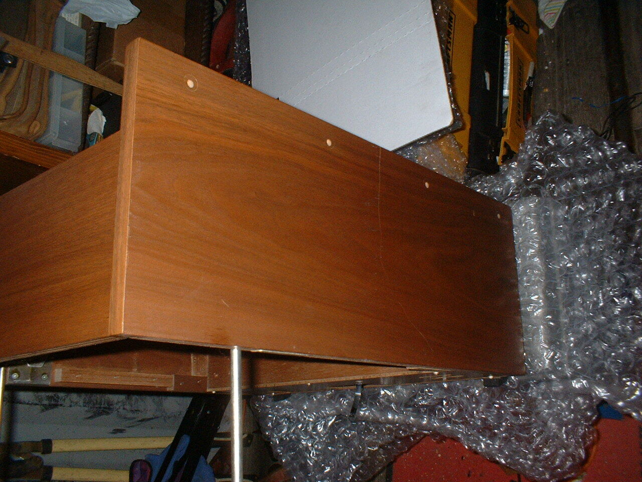 TEAC? Wooden Cabinet Case FOR PARTS