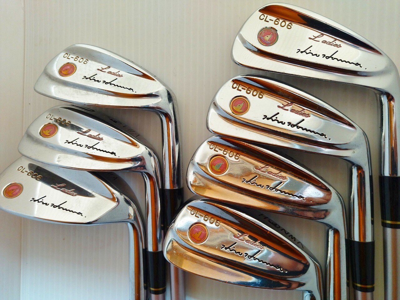 HONMA CL-606 Ladies SW 美品 Ladies Honma CL-606 Iron Set 5-11 Sw 8pc RH Graphite Women