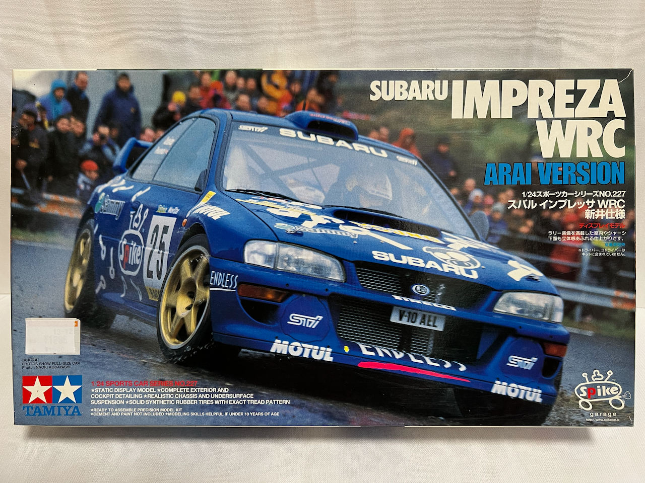 Tamiya 1/24 Subaru Impreza WRC ARAI VERSION Sports Car