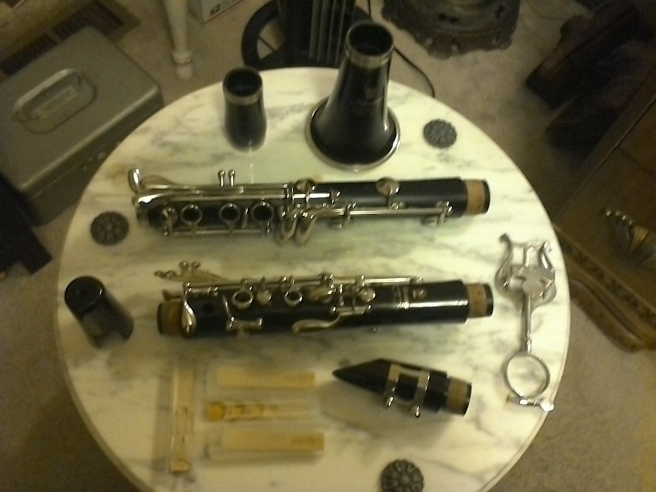 Yamaha advantage YCL 200 AD clarinet reed is 4c beautiful condition works good