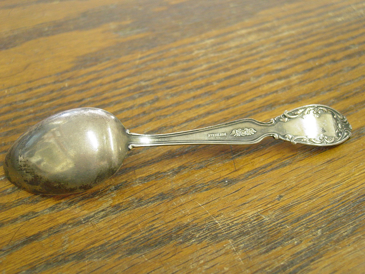 Vintage Kansas Sterling Souvenir Spoon Baker-Manchester 5
