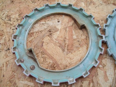 Original Ford Corn Planter, Used Pair of Seed Corn Plates, Ford Part # 109786-A2