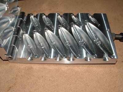 Saltwater Trolling Sinker mold 3/4,1,1.5,2,3,4,5,6,8,10,12,16oz CNC Aluminum