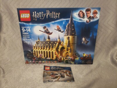 LEGO Harry Potter Hogwarts Great Hall 75954 & 30407 Harry's Journey to Hogwarts