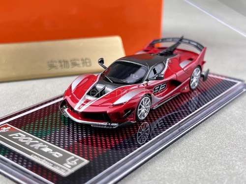 U2 1:64 Scale Red FXXK EVO #93 Super Racing Sports Model
