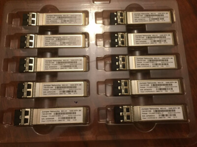 Juniper SRX-SFP-10GE-SR 10GE 740-021308 SFP-10GE-SR 850nm 300m over MMF Price ea